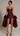 "Monroe" Suspender Dress Dark Cherry